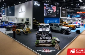 Jeep ส่งรถยนต์พันธุ์แกร่งอย่าง Wrangler Rubicon Four Door Monster DNA Edition จัดเต็มด้วยชุดแต่งกว่า 2 ล้านบาท เสริมทัพด้วย Wrangler Rubicon จองวันนี้ รับข้อเสนอสุดพิเศษที่งานมอเตอร์โชว์