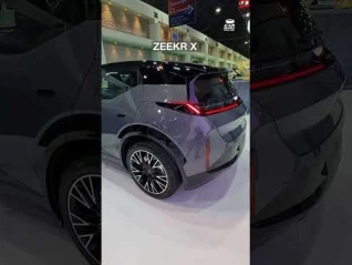 รูปภาพ ZEEKR X สปอร์ตครอสโอเวอร์ไฟฟ้างานดี เนียนกริบ! คันจริงในงานมอเตอร์โชว์