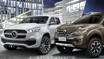 เทียบโฉมกระบะไฮโซ Mercedes X-Class กับ Renault Alaskan