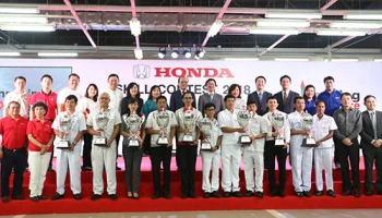 พระราม 3 กรุ๊ป ฮอนด้า คว้า Honda Skill Contest 2018 รวมสูงสุด