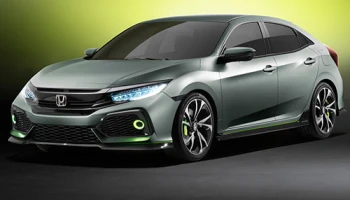 Honda Civic Hatchback ใหม่ เผยโฉมแล้วที่ เจนีวามอเตอร์โชว์ 2016