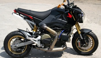 Honda MSX125 โมดุ ยัดเครื่อง Ducati 1199 Panigale R