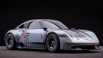 Vision 357 รถที่ถูกถ่ายทอด DNA มาจากรุ่น 356 เพื่อเฉลิมฉลองในโอกาสครบ 75 ปีของ Porsche