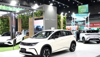 BYD ตอกย้ำภาพลักษณ์นวัตกรรมรักษ์โลก นำทัพรถยนต์ไฟฟ้าโชว์ศักยภาพของรถพลังงานสะอาดในงาน 2023 GREEN TECH EXPO