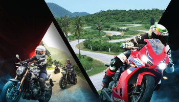 ฮอนด้าบิ๊กไบค์ ชวนลูกค้า Honda E-Clutch ร่วมทริปสุดเอ็กซ์คลูซีฟ The First Exclusive Trip & Track ครั้งแรกของทริป Honda E-Clutch กรุงเทพฯ – เพชรบุรี 24-25 ส.ค. นี้