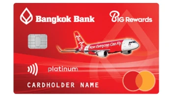 บัตรเครดิตแอร์เอเชีย ธนาคารกรุงเทพ (Bangkok Bank AirAsia Credit Card)