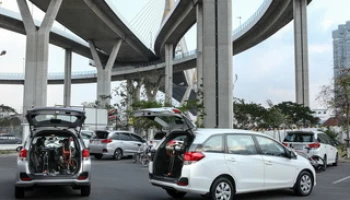 ฮอนด้านำสื่อมวลชนขับ ฮอนด้า โมบิลิโอ ไปปั่นจักรยาน ชมวิถีชุมชนคุ้งบางกะเจ้า