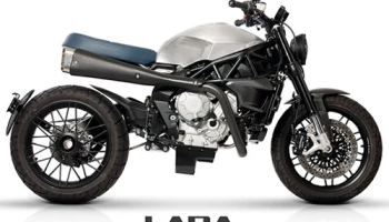 Lara 800 ส่วนผสมระหว่าง streetfighter และ scrambler
