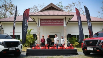Nissan สนับสนุนภารกิจพิชิตไฟป่าในพื้นที่จังหวัดเชียงใหม่-ลำพูน ด้วยการสนับสนุน Navara PRO-4X ร่วมทีมเหยี่ยวไฟ