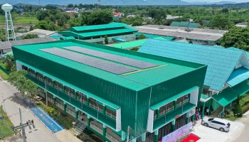 มิตซูบิชิ ส่งมอบระบบไฟฟ้าจากโซล่าร์เซลล์ในโครงการ Solar For Lives ให้กับโรงพยาบาลแห่งที่ 2
