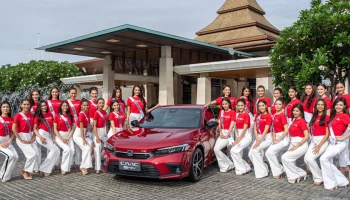 Honda ชวน 30 สาวงาม MUT 2022 สัมผัสพลังแห่งการขับเคลื่อน...ที่เกินกว่าใครจะตามทัน กับ Civic e:HEV